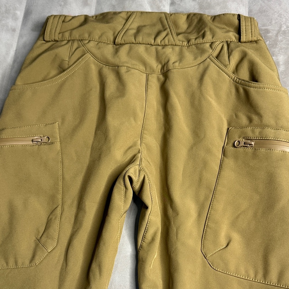 Men's MTAC Tactical fleece lined Tan Cargo Pants - Picture 8 of 8